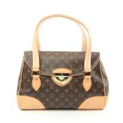 Pre-owned Canvas louis-vuitton-bags Louis Vuitton Vintage , Brown , Da...