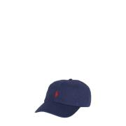 Blauwe Katoenen Baseballpet met Pony Ralph Lauren , Blue , Heren