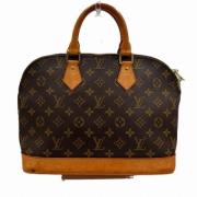 Pre-owned Canvas handbags Louis Vuitton Vintage , Brown , Dames