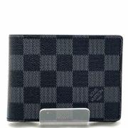 Pre-owned Canvas wallets Louis Vuitton Vintage , Black , Dames