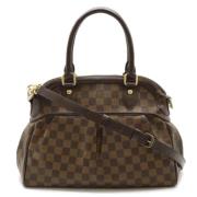 Pre-owned Canvas louis-vuitton-bags Louis Vuitton Vintage , Brown , Da...