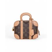 Pre-owned Canvas louis-vuitton-bags Louis Vuitton Vintage , Brown , Da...