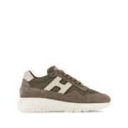 Interactieve³ Lage Sneakers Hogan , Brown , Heren