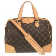 Pre-owned Canvas louis-vuitton-bags Louis Vuitton Vintage , Brown , Da...