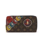 Pre-owned Canvas wallets Louis Vuitton Vintage , Brown , Dames