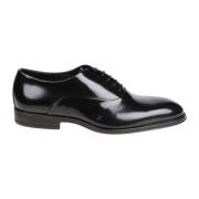 Luxe Leren Formele Schoenen Corvari , Black , Heren