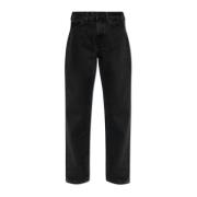 Jeans met logo Carhartt Wip , Black , Dames