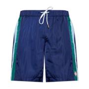 Logo shorts Casablanca , Blue , Heren