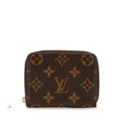 Pre-owned Canvas wallets Louis Vuitton Vintage , Brown , Dames