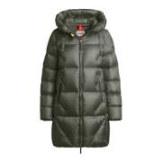 Gewatteerde Olijfgrijze Jas Janet Model Parajumpers , Black , Dames