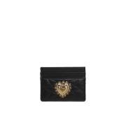 Zwarte Kaarthouder Dolce & Gabbana , Black , Dames