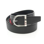 Pre-owned Leather belts Bally Pre-owned , Black , Heren