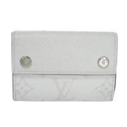 Pre-owned Canvas wallets Louis Vuitton Vintage , White , Dames