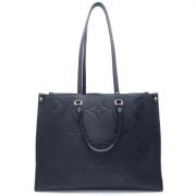 Pre-owned Leather louis-vuitton-bags Louis Vuitton Vintage , Black , D...