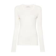 Witte Sweater Collectie Lemaire , White , Dames