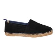 Zwarte Suède Espadrilles met Touwzool Castañer , Black , Heren