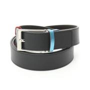 Pre-owned Leather belts Bally Pre-owned , Black , Heren