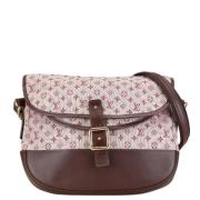 Pre-owned Canvas shoulder-bags Louis Vuitton Vintage , Pink , Dames