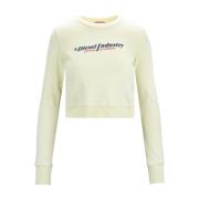 Dames Pullover Sweatshirt Diesel , Yellow , Dames