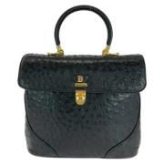 Pre-owned Leather handbags Bally Pre-owned , Black , Dames