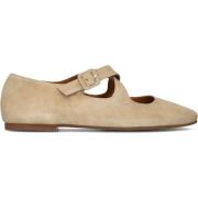 Beige Ballerina Flats Billi Bi , Beige , Dames