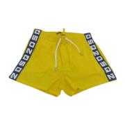 Midi Boxer Briefs Dsquared2 , Yellow , Heren