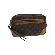 Pre-owned Canvas louis-vuitton-bags Louis Vuitton Vintage , Brown , Da...