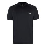 Moderne Slim Fit Polo Shirt Hugo Boss , Black , Heren