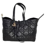 Pre-owned Leather dior-bags Dior Vintage , Black , Dames