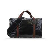 Schoudertas met iconisch logo Gucci , Black , Dames