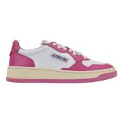 Leren Vetersneakers voor Dames Autry , Pink , Dames