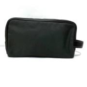 Pre-owned Canvas clutches Louis Vuitton Vintage , Black , Dames