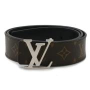 Pre-owned Fabric belts Louis Vuitton Vintage , Brown , Heren