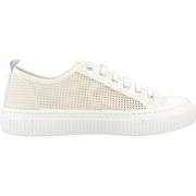 Stijlvolle Re-Edit Basket Rejill Sneakers Victoria , Beige , Dames