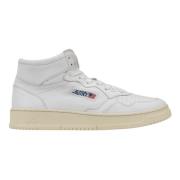 Leren Vetersneakers Autry , White , Heren