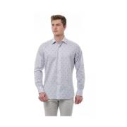 Multicolor Italiaanse Kraag Shirt Bagutta , Multicolor , Heren