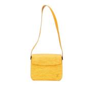 Pre-owned Leather louis-vuitton-bags Louis Vuitton Vintage , Yellow , ...