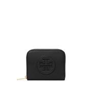 Ella Bio Kleine Ritsportemonnee Tory Burch , Black , Dames