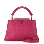 Pre-owned Leather handbags Louis Vuitton Vintage , Pink , Dames