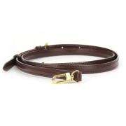 Pre-owned Leather belts Louis Vuitton Vintage , Brown , Dames