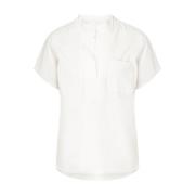 Elegante Ilenia Shirt voor Vrouwen Nine In The Morning , White , Dames