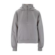 Hoodie met rits Woolrich , Gray , Dames