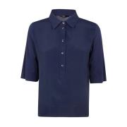 Blauwe T-shirts en Polos Collectie Seventy , Blue , Dames