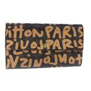 Pre-owned Canvas wallets Louis Vuitton Vintage , Brown , Dames