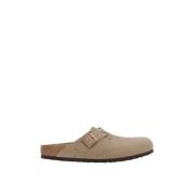 Bruine Nubuck Muiltje Sandalen Birkenstock , Brown , Dames