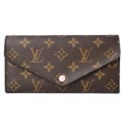 Pre-owned Canvas wallets Louis Vuitton Vintage , Brown , Dames