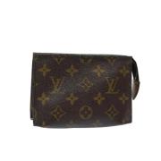 Pre-owned Canvas wallets Louis Vuitton Vintage , Brown , Dames