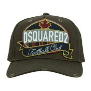 Baseballpet met gesp Dsquared2 , Brown , Unisex