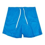 Heren Zwemshorts met Vetersluiting Sundek , Blue , Heren