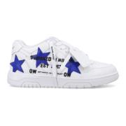 Geanimeerde Leren Sneakers Off White , Multicolor , Heren